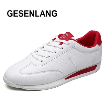 

Retro Men's Sneakers Running Sport Shoes Summer Breathable Light Male Shoes Anti-Skid Wear Resistant Outdoor Walking Shoes White