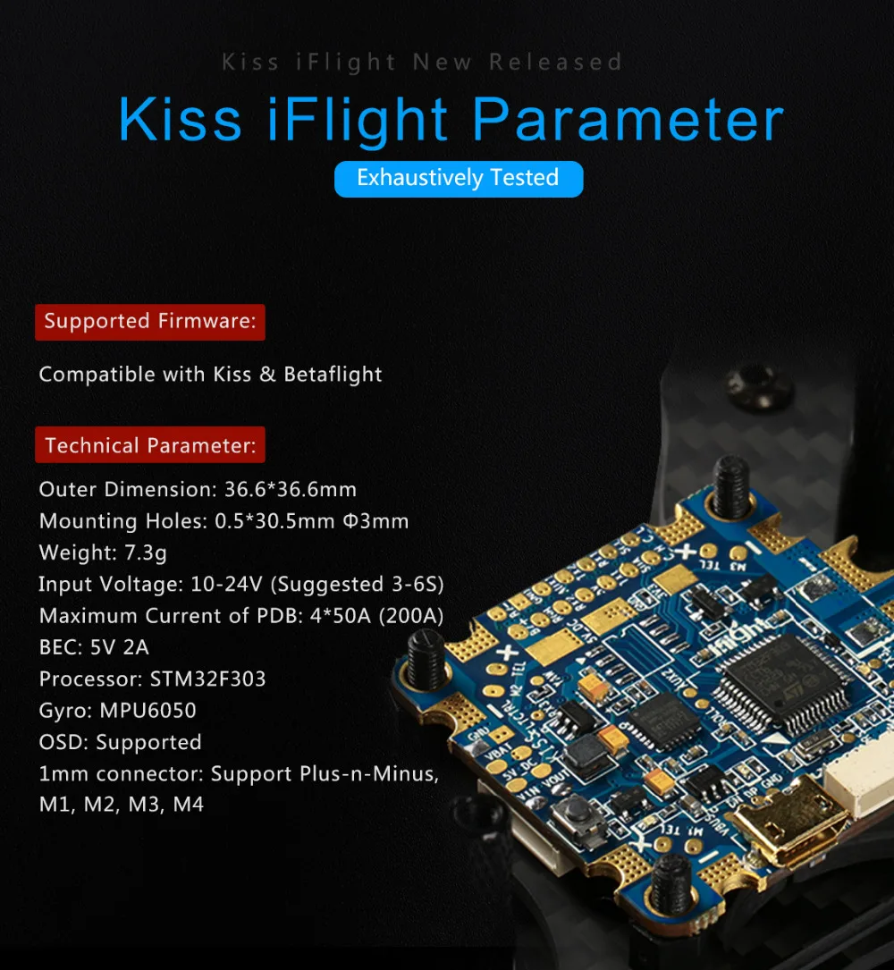 Kiss iFlight Flyduino Kiss Licensed Flight Controller (5)