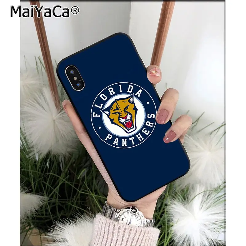 MaiYaCa Florida Panthers ТПУ Мягкий силиконовый чехол для телефона чехол для Apple iPhone 8 7 6 6S Plus X XS MAX 5 5S SE XR Чехол для мобильного телефона s