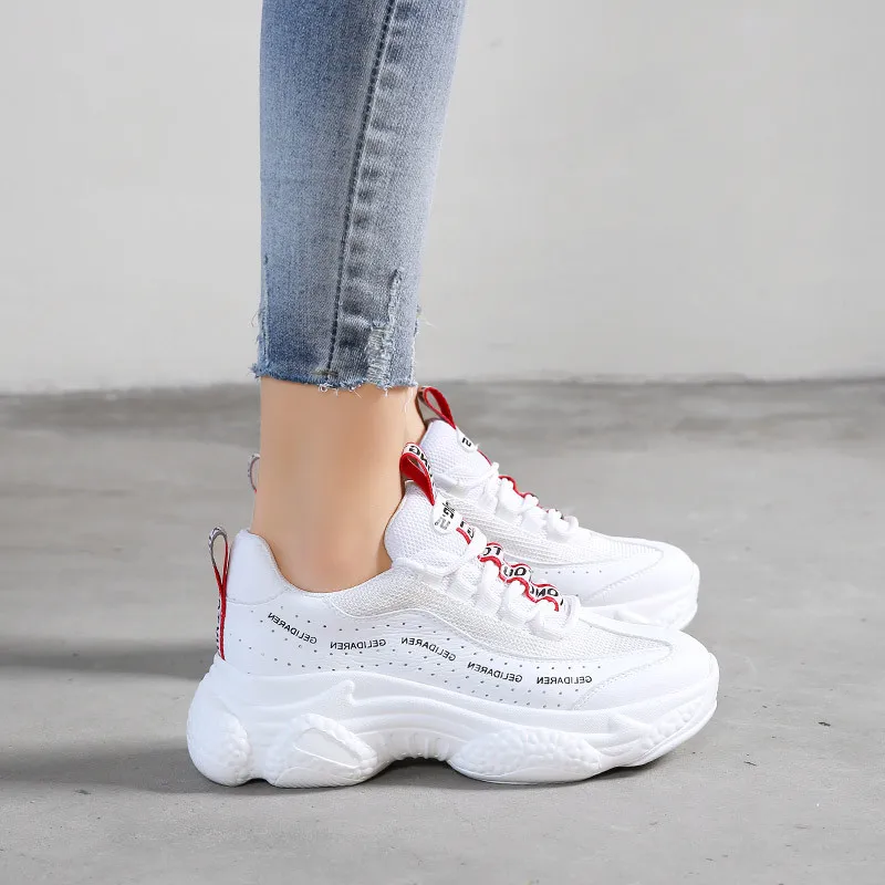 

2019 New Autumn New Running Shoes For Women Breathable Sport Shoes Woman Platform Sneakers Zapatillas Hombre Deportiva