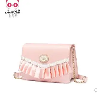 

Princess sweet lolita bag Autumn winter fashion single shoulder bag leisure satchel Korean version small square bag OSN171970
