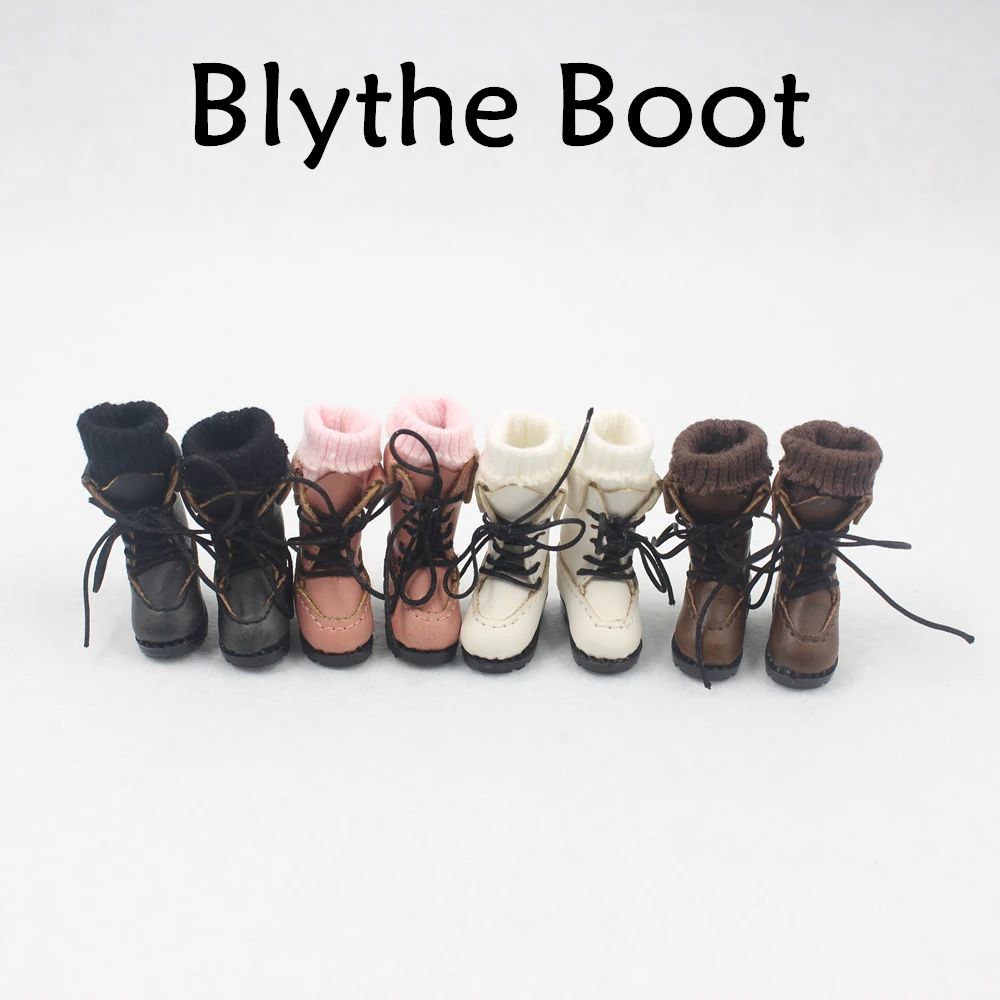 

Blyth doll Leather Boot with four differents color for suitable for 1/6 30cm doll Factory Blyth