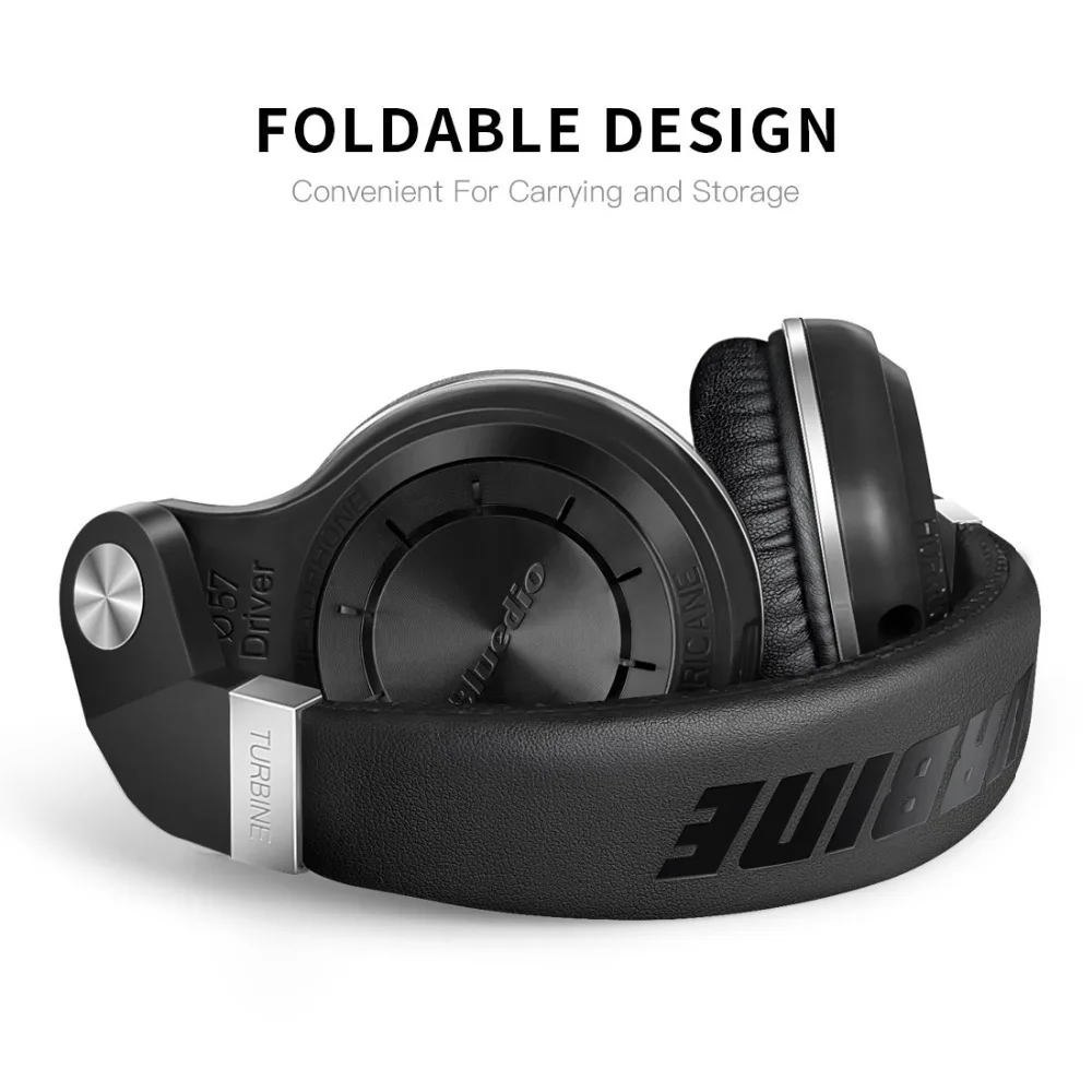 Bluedio T2S Bluetooth headphones foldable wireless headset with microphone for music android phone accessory comfortable to wear