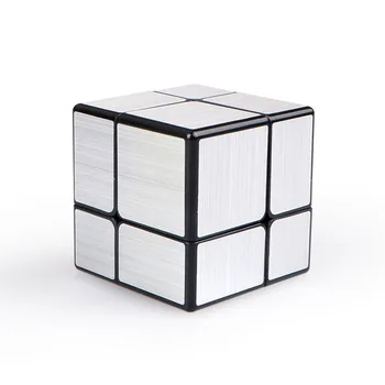 

New Drawing Material Sticker Cast Coated Magic Cube 2x2x2 DIY Deformation Speed Puzzle Magic Cube Leaning Education Toys For Kid