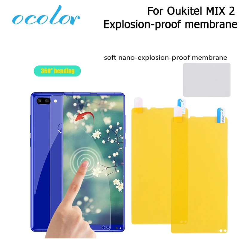 2 шт. ocolor для Oukitel MIX Anti-Explosion защитная пленка замена без стекло экрана гвардии