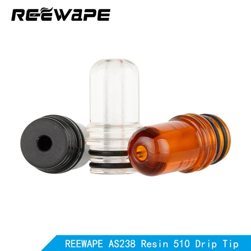 

New Design 510 Rainbow Resin Stripe Drip Tip For V8 BIG BABY V12 Prince Drip Tip Vape Accessories