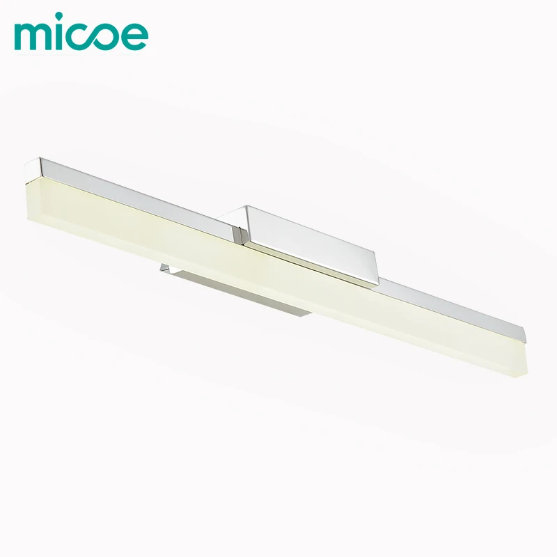 Micoe LED простой и современный 8w12w зеркало свет металлический корпус лампы акрил