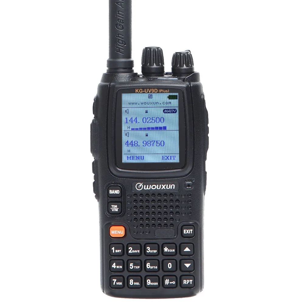 Wouxun KG-UV9D Plus многополосный Многофункциональный DTMF 7 полос Ham портативный набор двухсторонний Raido Air Band Walkie Talkie двухстороннее радио - Цвет: KG-UV9D Plus