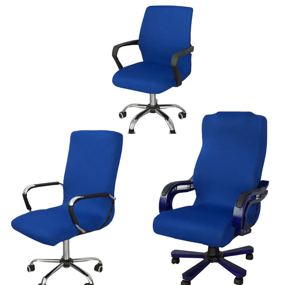 

Universal size Elastic Chair cover Home Kitchen Office Computer Desk Chair Covers Meeting Restaurant Protector Stretch Rotating
