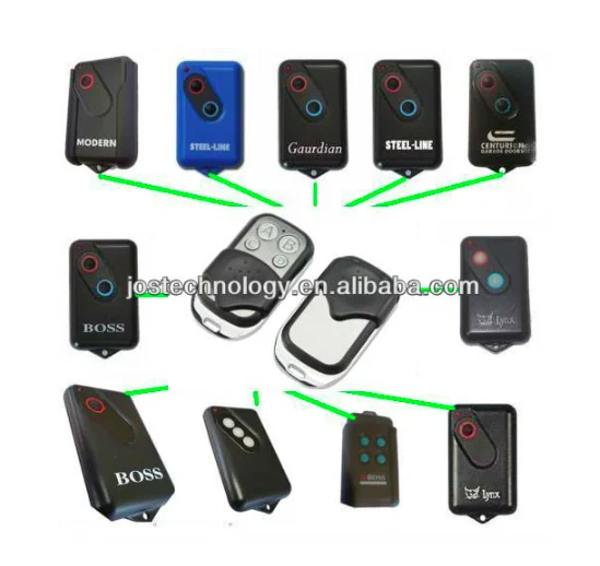 

BOSS CENTURION GUARDIAN LYNX MODERN STEEL-LINE GARAGE DOOR RADIO CONTROL 303MHZ BHT4 2211-L replacement REMOTE