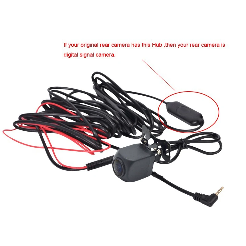 HD Night Vision rear camera with 5.7 meters cable+0.1 Lux vehicle camera+IP67 Waterproof back cam for Dual Lens Android Car DVR