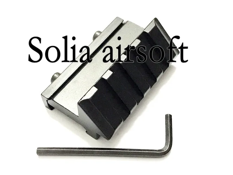 

NEW TACTICAL 45 DEGREE OFFSET 20MM RIFLE WEAVER RAIL SCOPE MOUNT