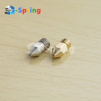 

Zortrax M200 Nozzle 0.2mm 0.3mm 0.4mm 0.5mm 3.5mm Bore M6 Copper (NOT Brass) Stainless Steel for 3D Printer Print Head