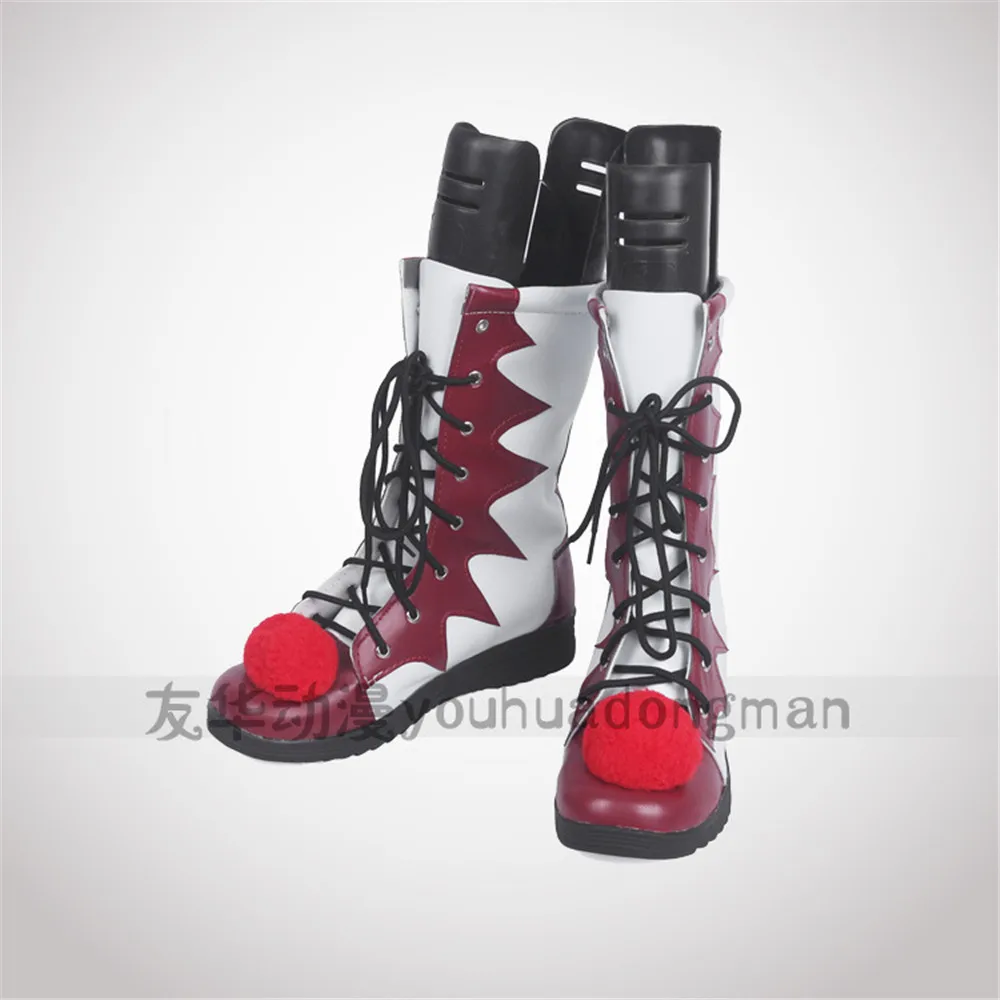 Хэллоуин Стивен Кинг's it pennywise клоун костюм мужские и женские сапоги для костюмирования обувь на заказ