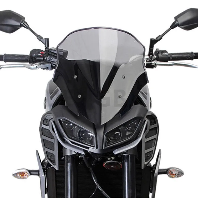 Ветрозащитный экран для лобового стекла двойные пузырьки подходит Yamaha MT 09 mt09 2017