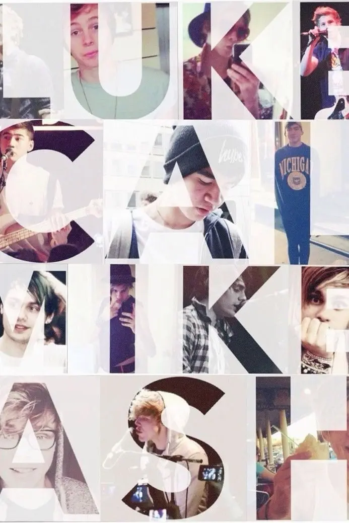 Home Decor 5SOS 5 Seconds of Summer Boy Group-Silk Art Poster Wall Sicker Decoration Gift
