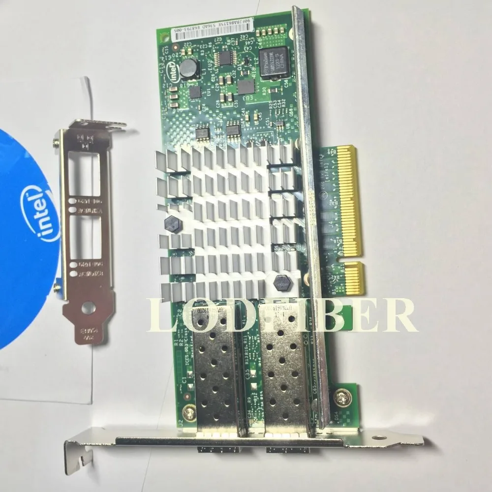 

Intel X520-DA2 10 Gigabit 10GBe SFP Dual Port Ethernet Server Network Adapter