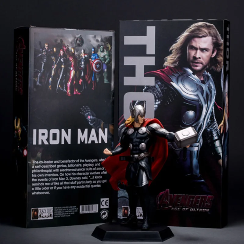 Супергерой Marvel мстители Тор Сумасшедшие игрушки 7 дюймов фигурки 17 см|figure toy|crazy