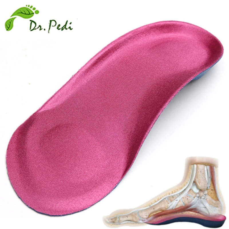 Arch Support Подушка 3/4 вставки плоские ноги Высокий Каблук Губка 3D стельки для обуви