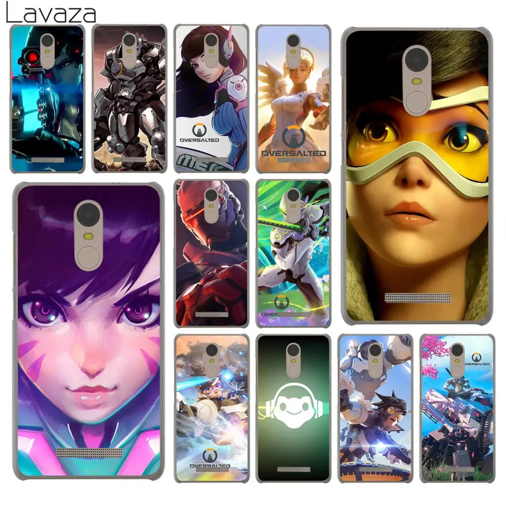 

Overwatch Tracer 76 Pharah OW Cover Phone Case for Xiaomi Redmi K20 7A 6A 4A GO S2 Note 8 7 5 4 4X 6 Pro Plus Cover