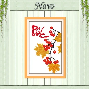 

Blessing fruit Vietnam Golden years decor painting counted print on canvas DMC 11CT Cross Stitch Needlework Sets Embroidery kits