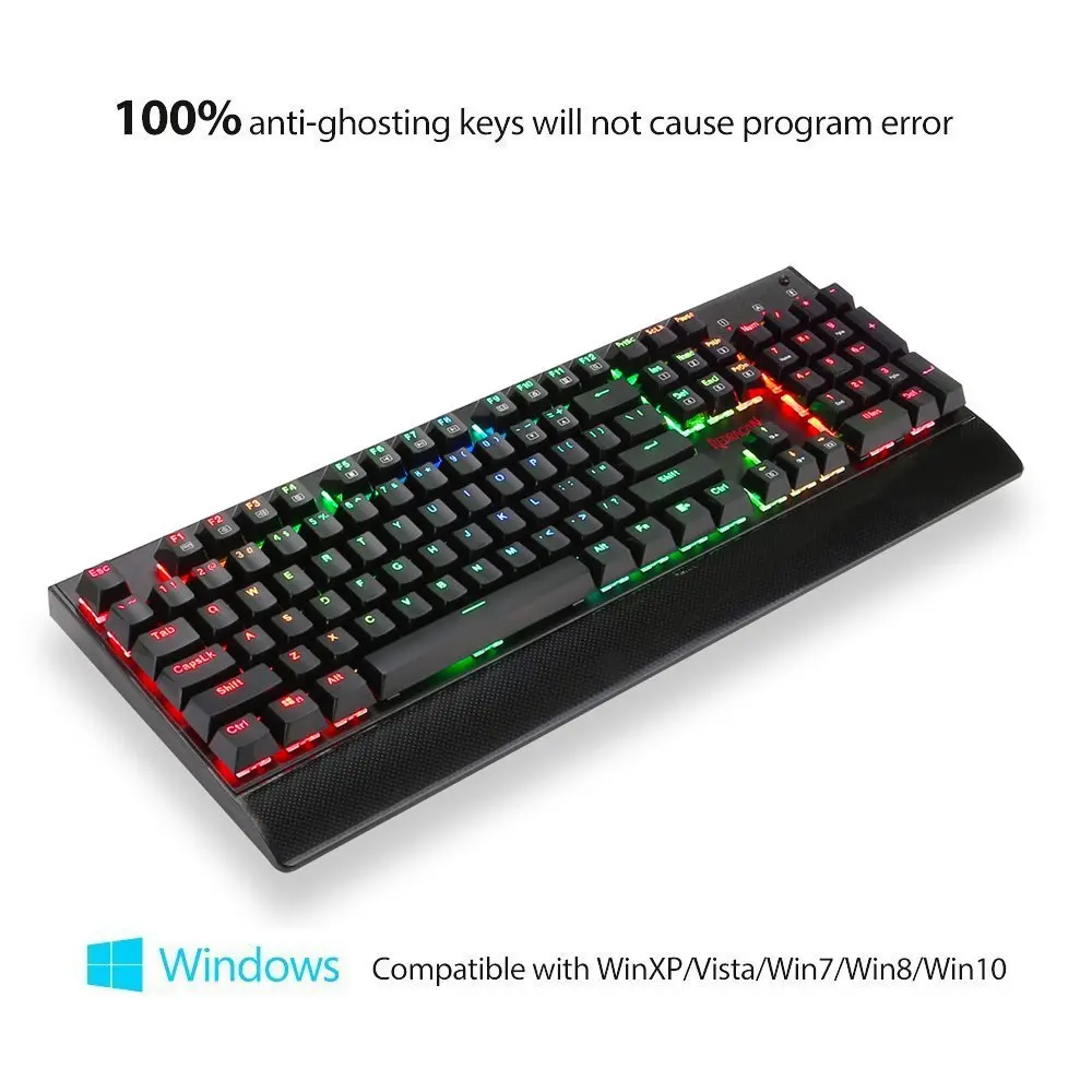 Механическая игровая клавиатура Redragon K557 KAlA RGB с подсветкой тактильные и