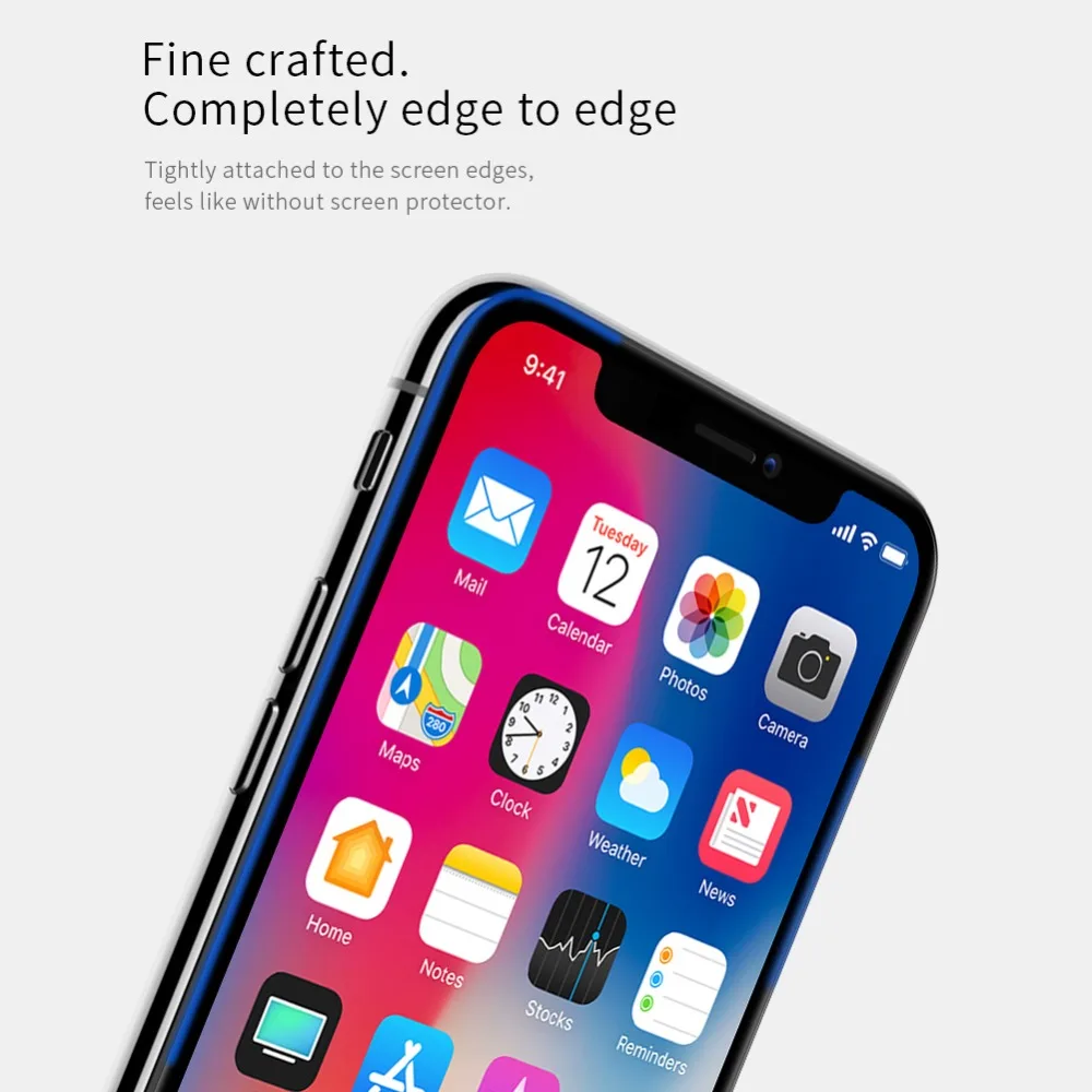 NILLKIN XD CP+ MAX полностью покрытое Закаленное стекло-экран протектор для iPhone 11 Pro X XR XS Max 7 8 Plus стекло защитная пленка