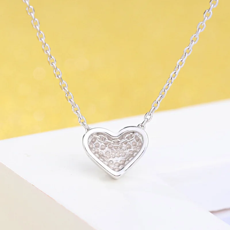 XIYANIKE 925 пробы серебряный кулон в форме сердца без ожерелья и кулоны для женщин и девочек ювелирные украшения ожерелье VNS8057
