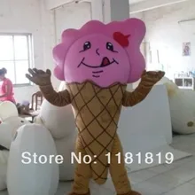 Талисман костюм талисмана мороженого Модный на заказ костюм аниме маскарадные костюмы маскот тема маскарадный костюм карнавальный костюм