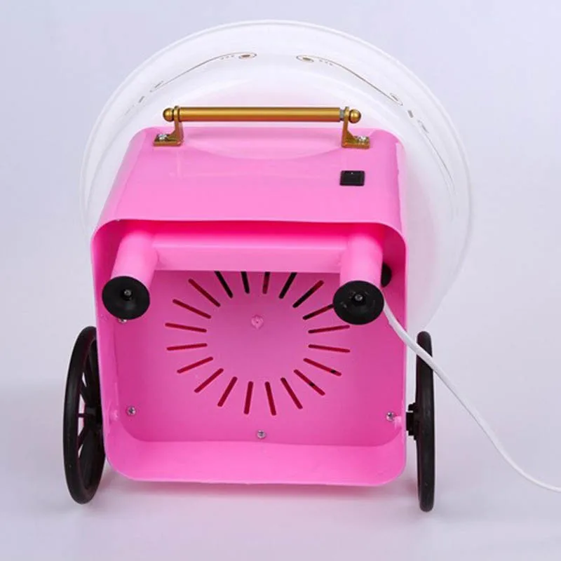 Электрическая мини машина для изготовления сладких хлопковых конфет, ностальгия, сделай сам, сахарная машина для сахарной ваты для детей, подарок для детей, девочек и мальчиков, 220 В