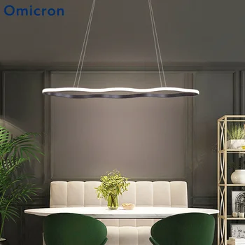 

Omicron LED New Pendant Lights White Hanglamp Bedroom Living Room Study Office Home Decoration Lamps Home Lighting Luminaire