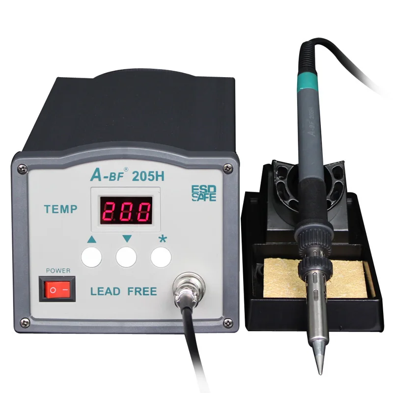 A-BF205H 220V 150W High frequency soldering station / Lead free solder station / High-end CNC vortex A-BF205H 220V 150W High frequency soldering station / Lead free solder station / High-end CNC vortex
