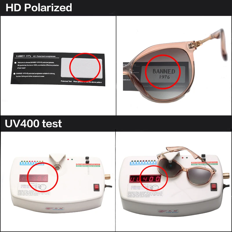 Очки солнцезащитные HD поляризационные женские роскошные модные круглые