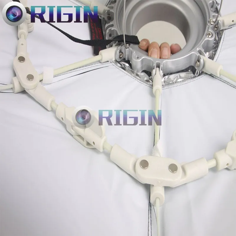 Origin-Foldable Beauty Dish and Octagonal Softbox 2 in 1 White 100cm (8)