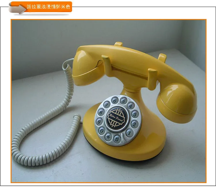 Европейский стиль первоклассный античный телефон Американский винтажный Модный телефон HA1922