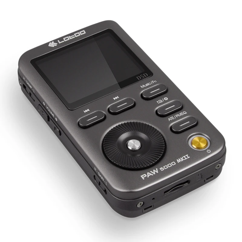 Hi-Fi music MP3 player PAW 5000 MKII portable AKM Premium series DAC chip AK4490 DSD64/DSD128/ DSD25 32bit/384KHz USB3.0 JABEN