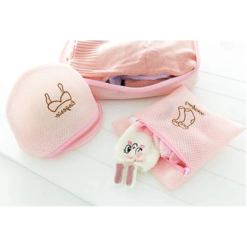 5Pcs-set-Mesh-Clothing-Storage-Bag-Laundry-Wash-Bags-Household-Clothes-Underwear-Bra-Foldable-Washing-Machine (2)
