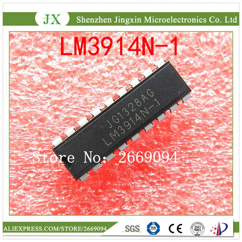 

5PCS /10PCS LM3914N-1 DIP-18 LM3914N LM3914 free shipping