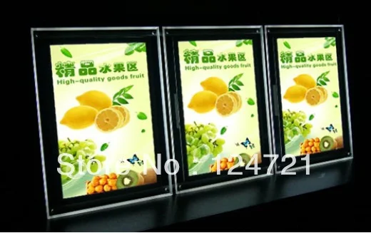 Светодиодный дисплей меню a3 рамка для лайтбокса a3|frame frame|board boardframe |