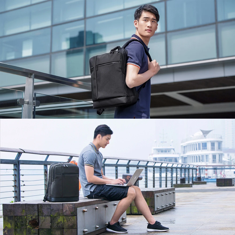 Original Xiaomi Classic Business Backpack Teenagers Bag Large Capacity School Backpack Students Bags Suitable For 15inch Laptop