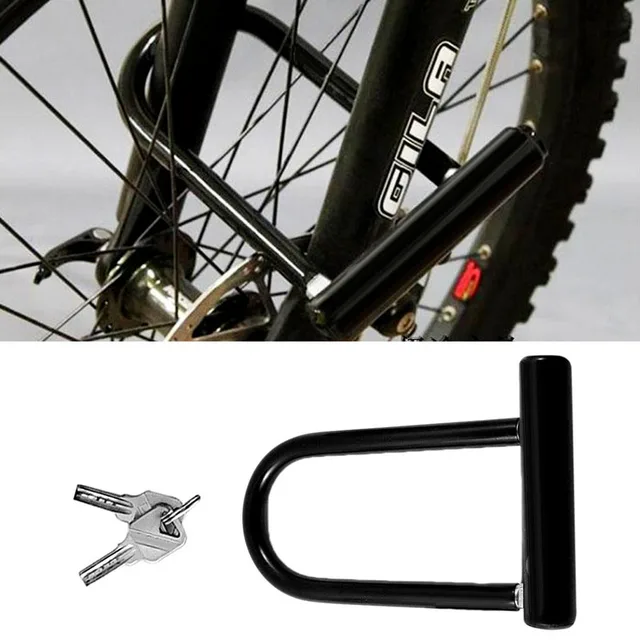 US $8.56 Universal U Lock Bike Bicycle Motorcycle Cycling Scooter Security Steel Chain