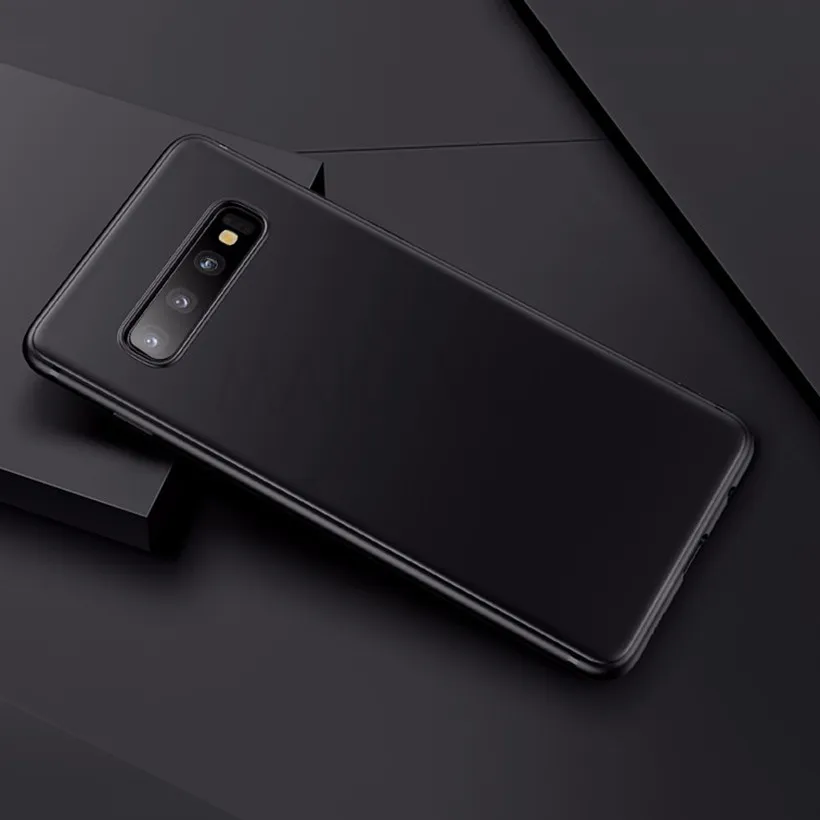 Чехол MAKAVO для Samsung Galaxy S10 тонкий матовый мягкий чехол чехлы Plus S10e Lite S10Lite