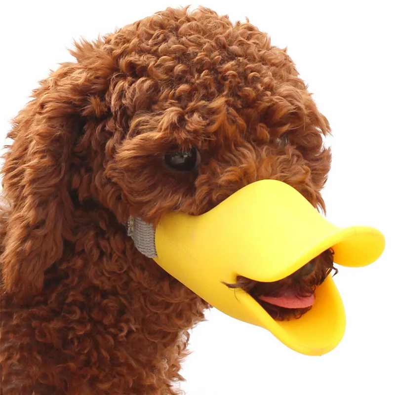 

1 Pcs Pet Anti-mite Anti-mouthpiece Set Funny Muzzle Cover Duckbill Mask Anti-picking Pet Duckbill Dog Cover Pet Supplies