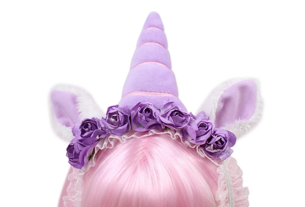 Neo Blythe Doll Unicorn Dress with Horn Hair Band 9