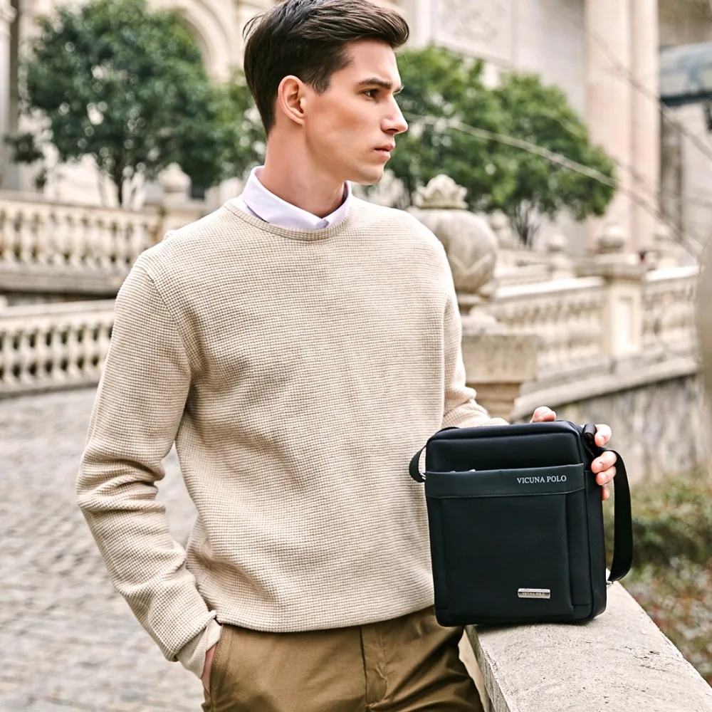 فيكونيا بولو دائم أكسفورد رجل Crossbody حقيبة تعزيز عارضة رجل حقائب كتف الأسود/البني الترفيه العلامة التجارية رجل حقيبة للآي باد فيكونيا بولو دائم أكسفورد رجل Crossbody حقيبة تعزيز عارضة رجل حقائب كتف الأسود/البني الترفيه العلامة التجارية رجل حقيبة للآي باد