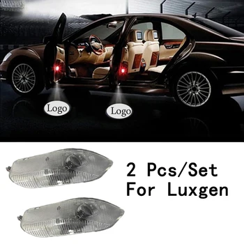 

Ghost Shadow Projetor 2Pcs/Set LED Courtesy Lens Include 3W With Logo 12V Only For LUXGEN/Luxury 7 Step Door Courtesy Laser