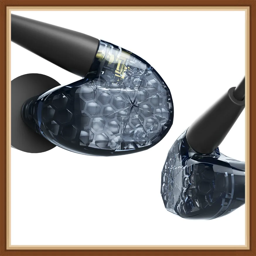 

AUDIOSENSE T300 3 Knowles Balanced Armature Driver 3BA Hybrid In-Ear Hifi Monitor Studio with MMCX Detchable Earphones Earbuds