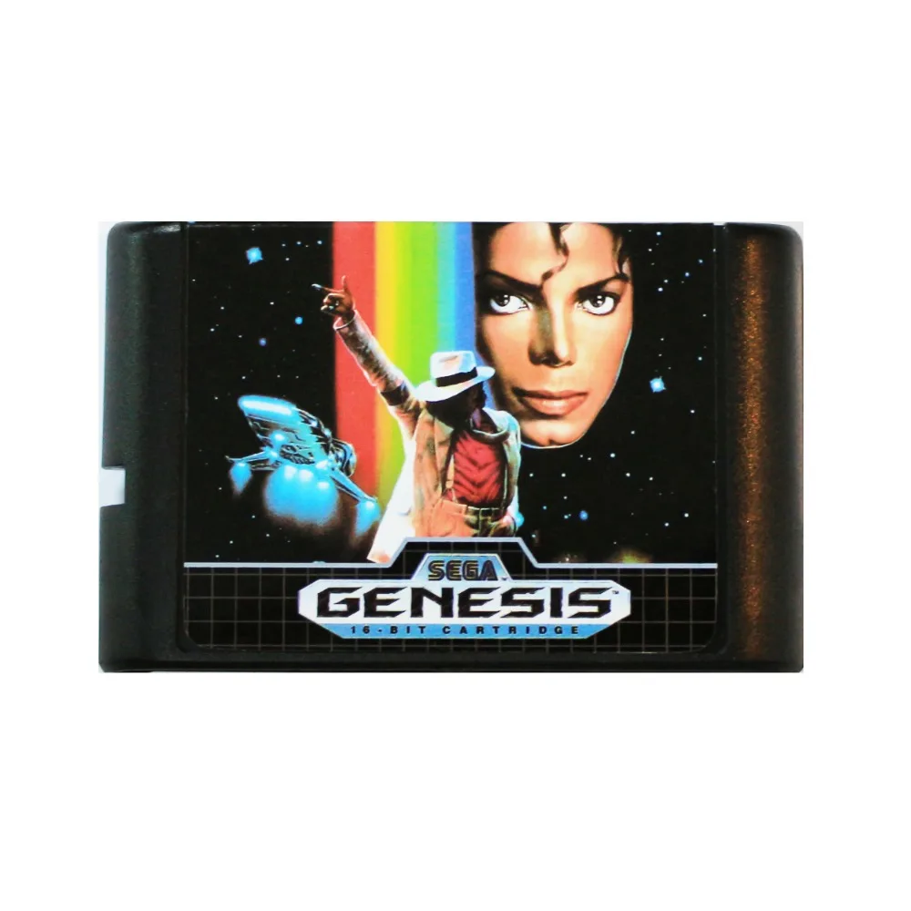 Карточная игра Майкла Джексона Moonwalker 16 бит MD для Sega Mega Drive SEGA Genesis|16 bit|md game16 bit md |