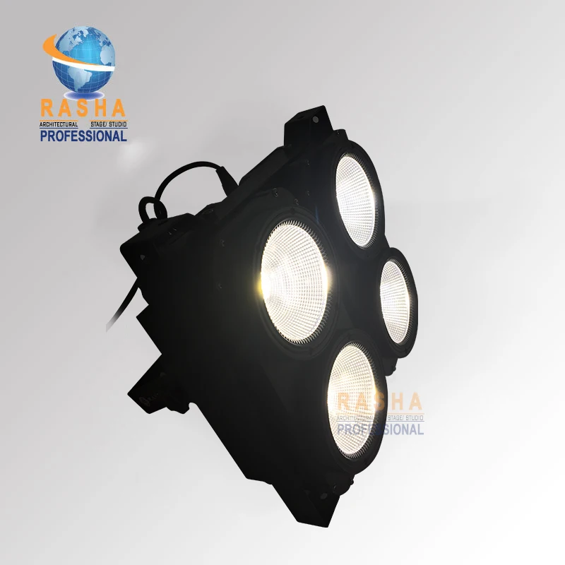 

UK STOCK 4*100W 2in1 WW/CW COB LED Blinder Light Audience Light Stage Studio Light Church Light Warmwhite Studio TAX FREE