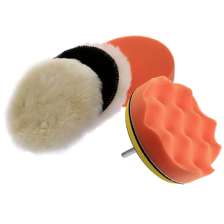 Набор полировальных насадок для автомобиля 5 шт. дюймов 125 мм|buffing polishing pads|polishing